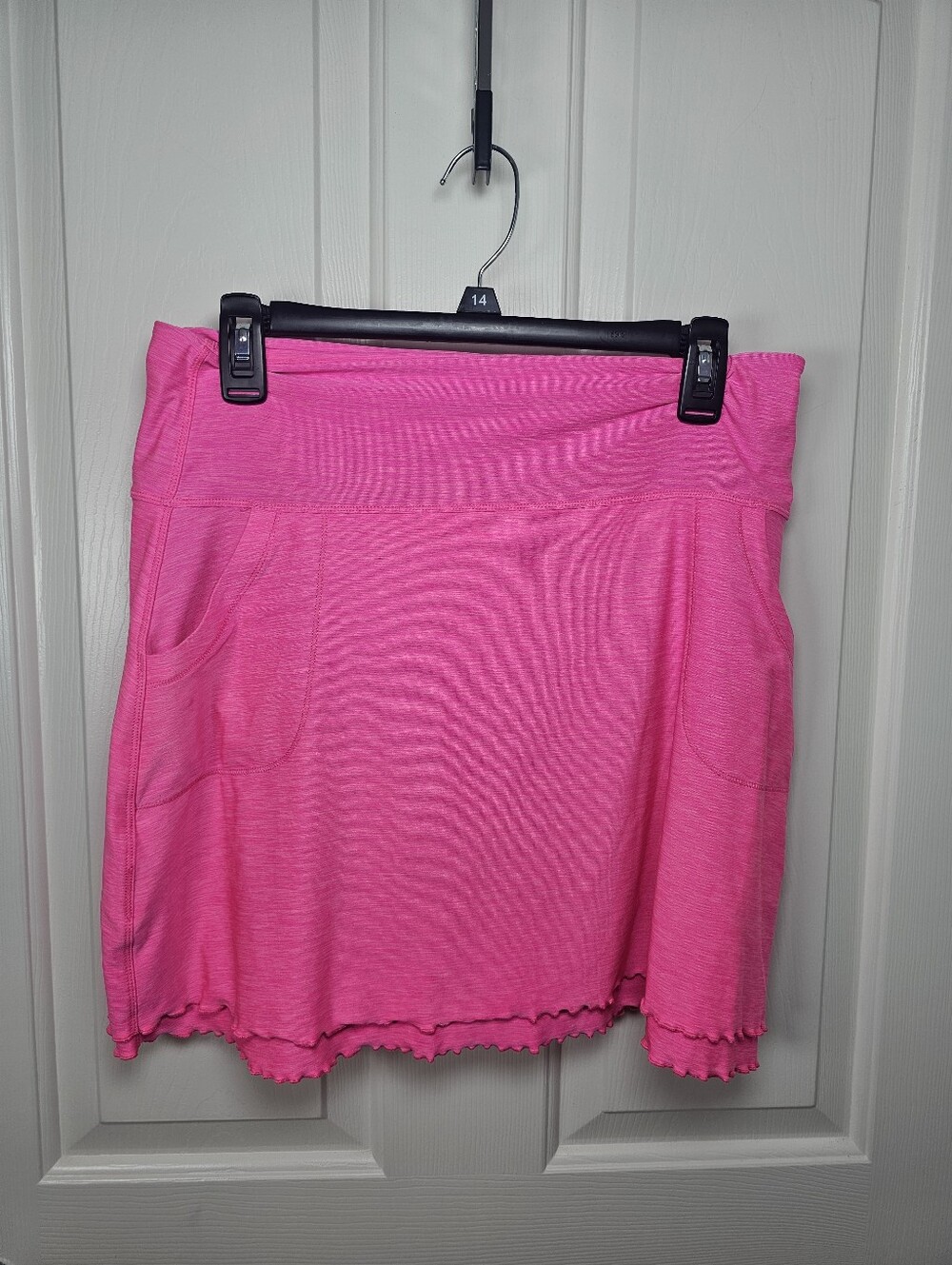 Peter Millar Pink Scalloped Hemline Golf Tennis Pickleball Skort Size M